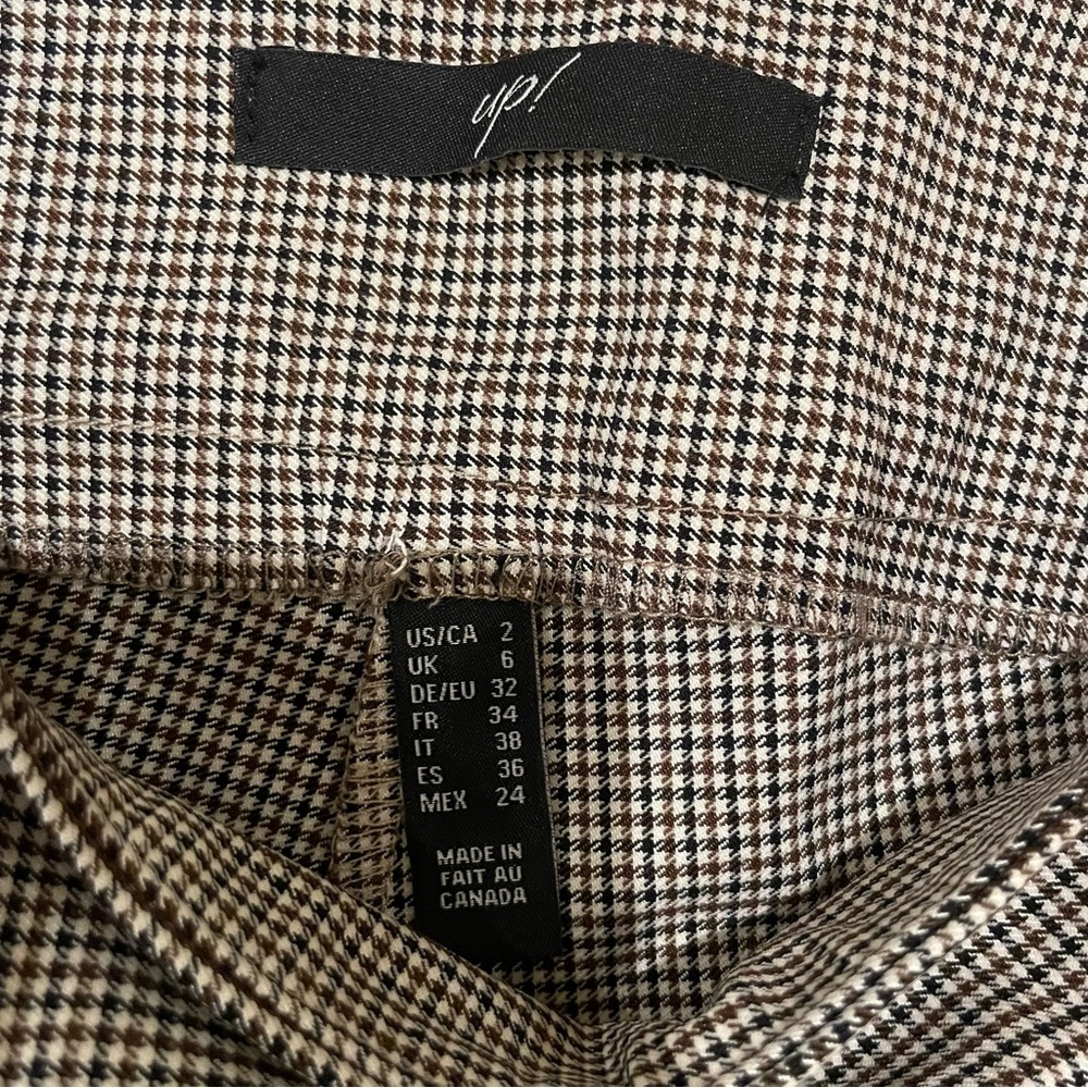 Up! Pull on houndstooth pants - Picture 7 of 12